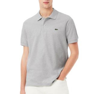 Polo Gris Clair Homme Lacoste Polo Classic Fit vue 0