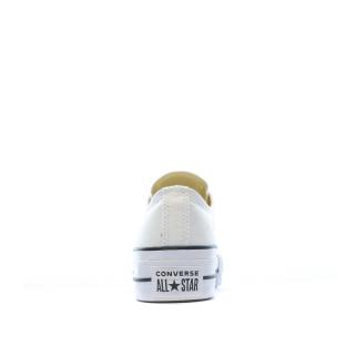 Baskets compensées Blanches femme Converse All Star vue 0