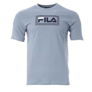 T-shirt Bleu Clair Homme Fila Build vue 0