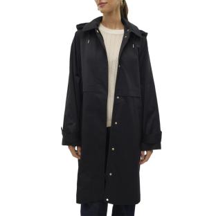 Schwarzer Mantel Frau Vero Moda Chelseasif Ansicht 0