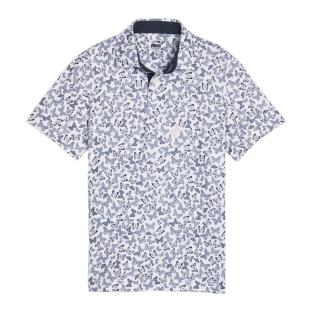 Polo blanco/azul marino para niña de Puma Butterflies ver 0