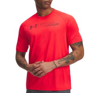 Rotes Under Armour Reflective T-Shirt für Herren Ansicht 0