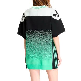 Camiseta de baloncesto Adidas Verde/Negra, Mujer ver 0