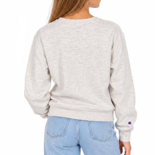 Sweat Gris Fille Champion Signature Crew vue 0
