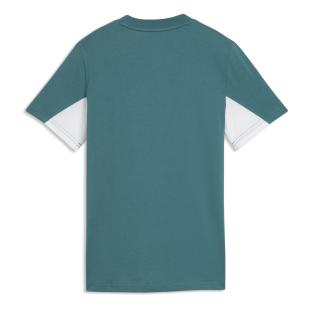 Camiseta verde para niño Puma Ess Block ver 0
