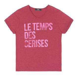 T-shirt Rose Fille Le Temps Des Cerises Lucius vue 0
