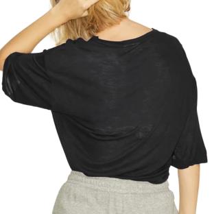 Camiseta negra de mujer JJXX Gaia ver 0