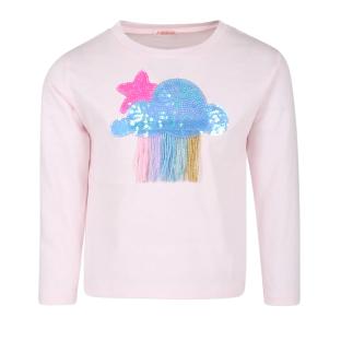 T-Shirt Manches Longues Rose Fille Billieblush U20645 vue 0