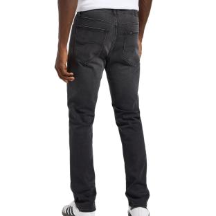 Jean Slim Noir Homme Lee Moonbeam vue 0