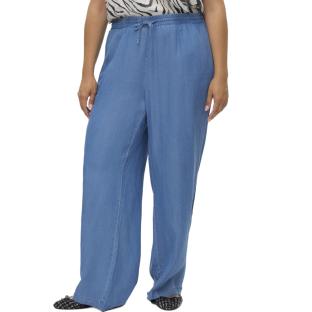 Fließende Hose Blau Damen Vero Moda Bree Ansicht 0