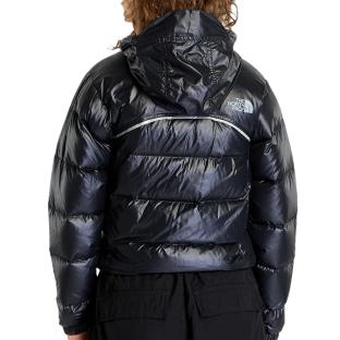 Schwarze Daunenjacke Frau The North Face Nuptse Ansicht 0