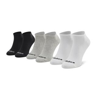 Chaussettes Noires Mixte Adidas Low Cut vue 0