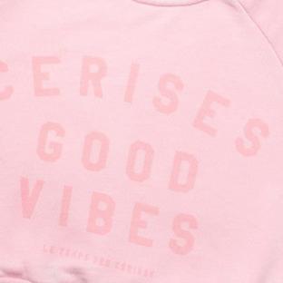Sweat Rose fille Le Temps Des Cerises Guadagi vue 0