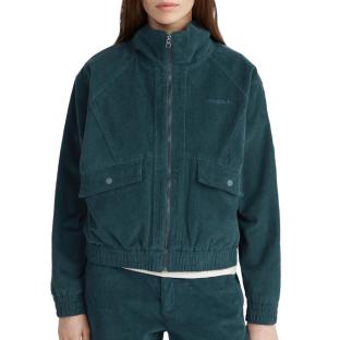 Veste zippée côtelé Bleu canard Femme O'Neill Surf Heroes vue 0