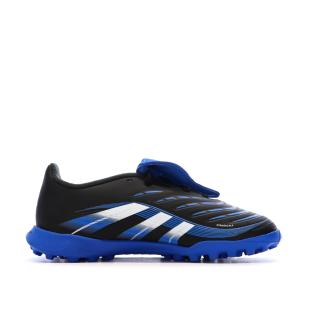 Chaussures de Foot Noir/Bleu Junior Adidas Predator League FT vue 0
