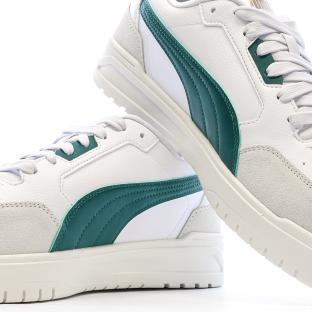 Baskets Blanc/Vertes Homme Puma Shuffle vue 0