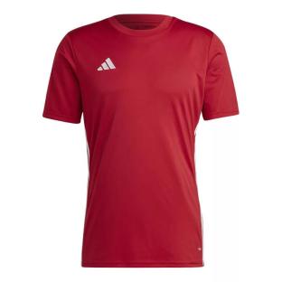 T-Shirt Rouge Homme Adidas Tabela vue 0