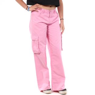 Pantalon Cargo Rose Femme Jennyfer PLOUF vue 0