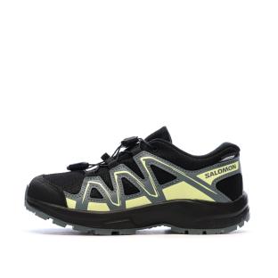 Chaussures de randonnés Noires/Jaunes Homme Salomon Piccolo vue 0