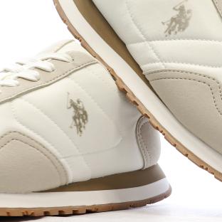 Baskets Blanches/Beiges Femme US Polo ASSN FS1 vue 0