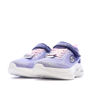 Baskets Mauves Fille Skechers Sola Glow vue 0