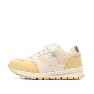 Baskets Beige/Jaune Fille Lotto Verone vue 0
