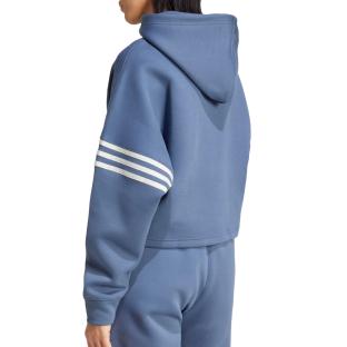 Kapuzenpullover Blau Damen Adidas Neucl Ansicht 0