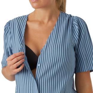 Women's Blue Maternity Pyjamas Mamalicious Jasmin Photo of the Espace des Marques %store% store - view of %key%