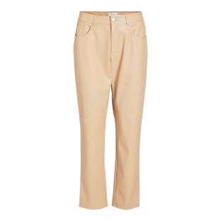 Pantalon Fluide Beige Femme Vila Agmar vue 0