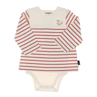 Body Camiseta EOM Vabody Rojo/Beige Niño ver 0