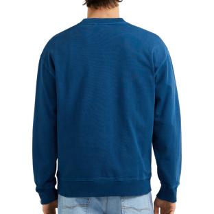 Sweat Bleu Royal Homme Pepe jeans John vue 0
