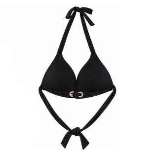 Top de bañador negro para mujer Grain de Sable Line ver 0