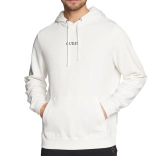 Sweat à Capuche Blanc Homme Guess Roy vue 0