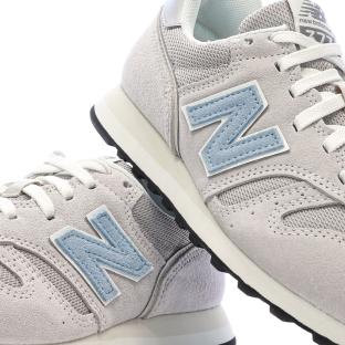 Baskets Grises/Bleu Femme New Balance Sneakers 373 vue 0
