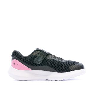 Baskets Noir/Rose Fille Under Armour Surge 3 vue 0