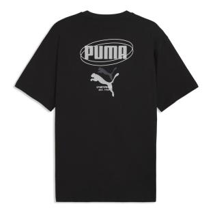 T-Shirt Noir Homme Puma Relaxed vue 0