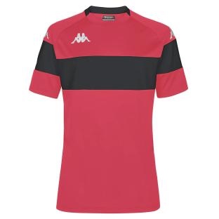 Kappa Dareto Men's Red/Black Sports T-Shirt 33133WWJR Photo of the Espace des Marques %store% store - view of %key%
