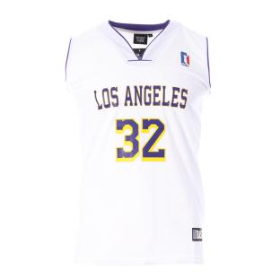 Los Angeles 32 Basketballtrikot Weiß Mann Sport Zone Ansicht 0