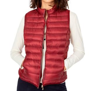 Women's red TBS Naelisan sleeveless jacket Photo of the Espace des Marques %store% store - view of %key%