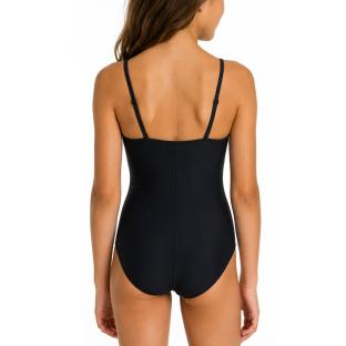 Maillot de bain Noir Fille Lagon Bleu Laure vue 0