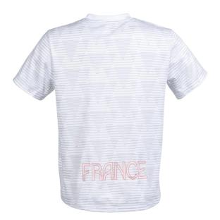 Adidas Offizielle Französische Nationalmannschaft Handball Trainingstrikot Weiß Damen Ansicht 0