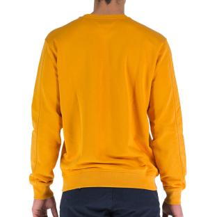 Sweat Orange Homme Guess Beau Cn Fleece vue 0