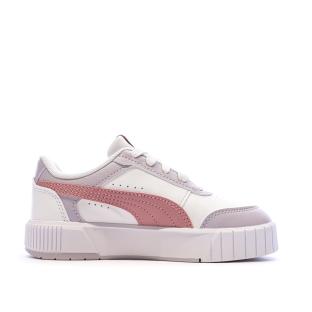 Zapatillas Puma Carina Mia Blanco/Malva, Niña ver 0