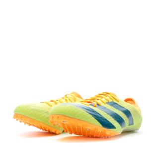 Chaussures Athlétisme verte Mixte Adidas Sprintstar vue 0