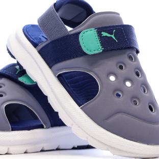 Sandales Gris Bleuté Mixte Puma Evolves vue 0