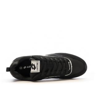 Baskets Noir/Blanche Homme Lotto Twenty 5 vue 0
