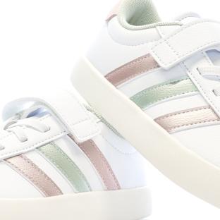 Zapatillas Adidas Vl Court Blanco/Rosa Niña ver 0
