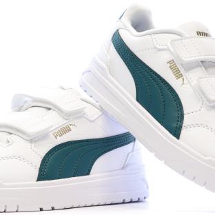 Baskets Blanches/Vertes Garçon Puma 403740 vue 0