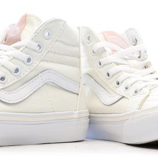 Zapatillas niña beige Vans Flower ver 0
