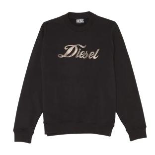 Sweat Noir Femme Diesel Felpa vue 0